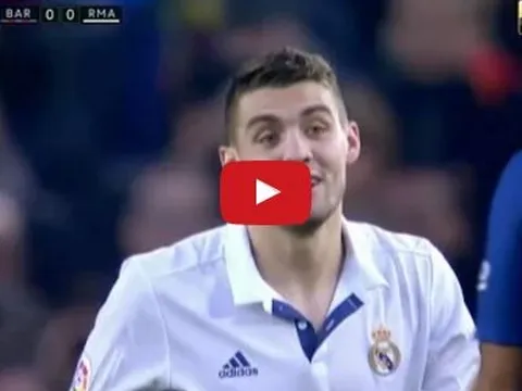 Mateo Kovacic chơi cực hay trong trận gặp Barcelona