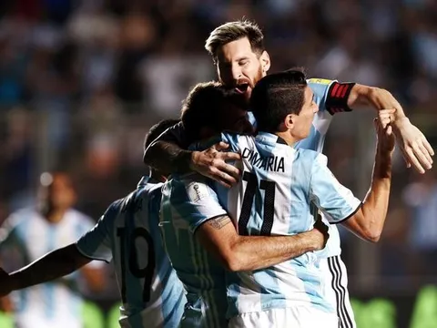 Argentina bay trên đôi cánh Messi