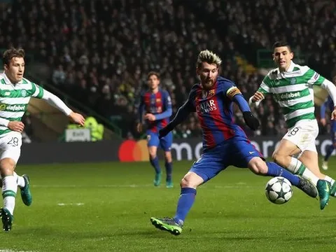 Messi củng cố vị trí 'vua phá lưới', Barca thắng dễ trên đất Scotland