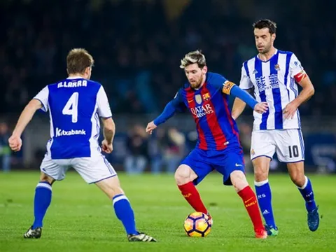 Messi ghi bàn nhưng vẫn không 'cứu' được Barcelona