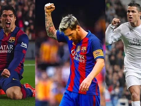 Messi, Suarez bay cao, Bale đuổi kịp Ronaldo trong cuộc đua Pichichi