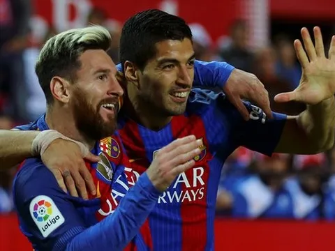 Messi tỏa sáng, Barca hạ gục Sevilla ngay trên thánh địa Sanchez Pizjuan