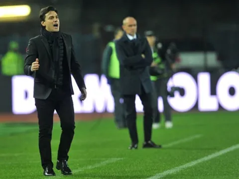 Montella nổi điên trong phòng thay đồ khi Milan suýt hòa Empoli
