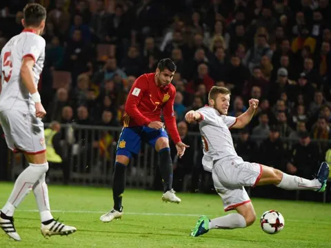 Morata rời sân đau đớn, Real lo lắng