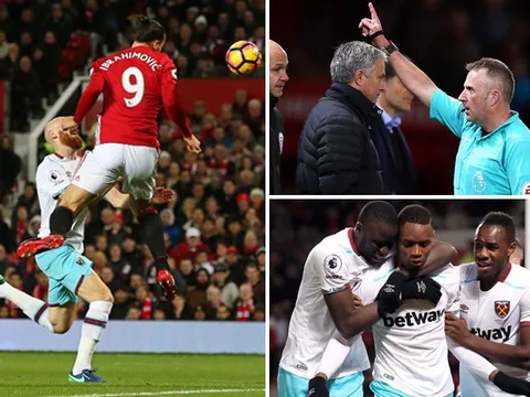 Mourinho lại lên khán đài ngồi nhìn Manchester United đánh rơi 2 điểm