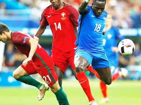 Moussa Sissoko như 'lên đồng' trong trận chung kết EURO 2016