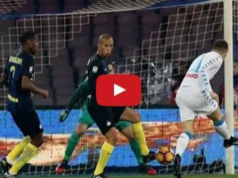 Napoli 3 - 0 Inter Milan (vòng 15 Serie A)