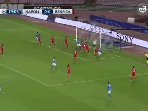 Napoli 4 - 2 Benfica (vòng bảng Champions League)