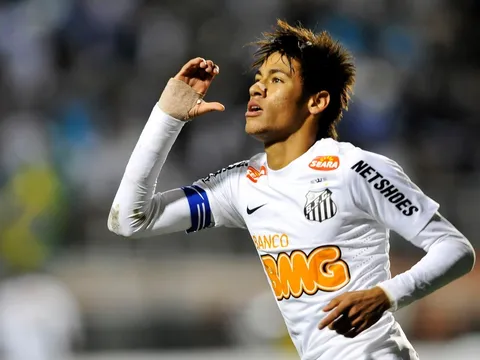 Neymar thời còn tung hoành Santos