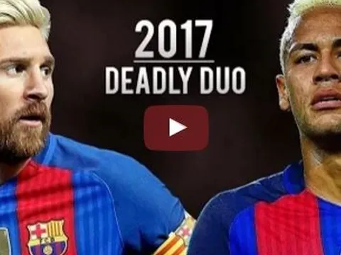 Neymar và Lionel Messi - nỗi khiếp sợ cho mọi hàng thủ