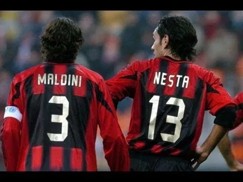 Nghệ thuật phòng ngự với bộ đôi Maldini - Nesta