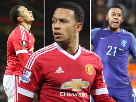 Nhìn lại những bàn thắng của Depay từ khi gia nhập M.U