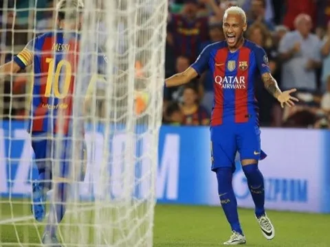 Như Messi, Neymar cũng lập kỷ lục ở Champions League