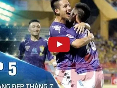 Những bàn thắng đẹp nhất tháng 7 V-League 2016