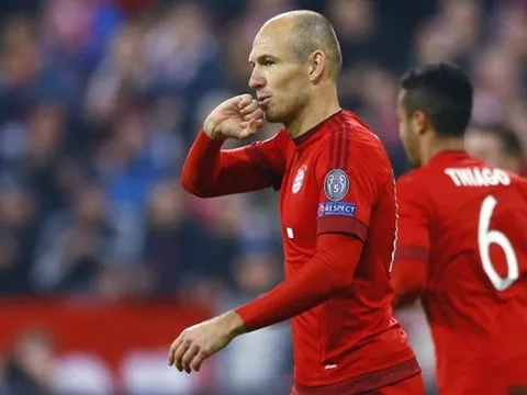 Những bàn thắng mang phong cách rất Arjen Robben