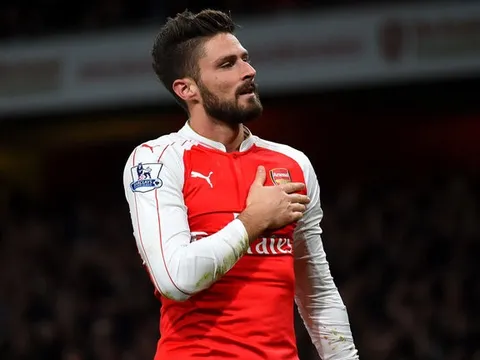 Những bàn thắng tuyệt đẹp của Olivier Giroud trong màu áo Arsenal