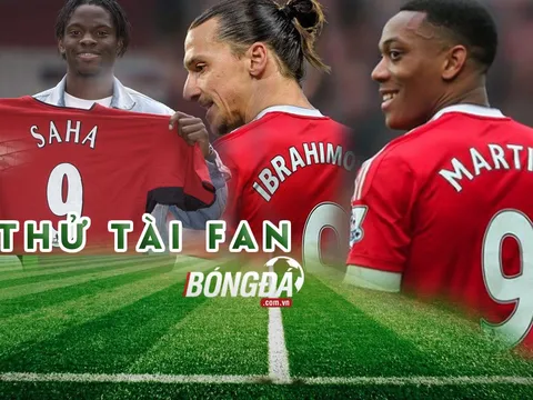Những cầu thủ mang áo số 9 của M.U trong kỉ nguyên Premier League