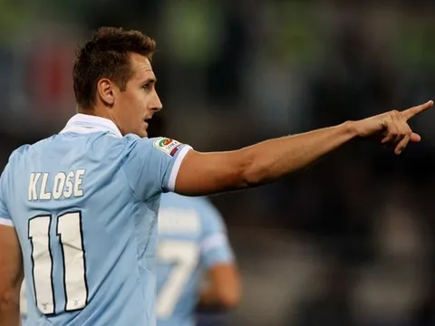 Những khoảnh khắc đáng nhớ của Miroslav Klose tại Lazio