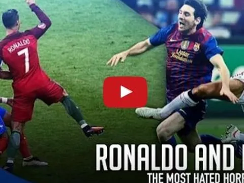 Những lần bị phạm lỗi kinh hoàng của Cristiano Ronaldo và Lionel Messi