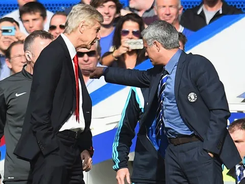 Những lần đối đầu trong quá khứ của Wenger và Mourinho
