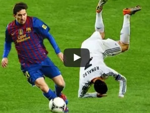 Những lần tranh chấp bóng của Lionel Messi và Cristiano Ronaldo