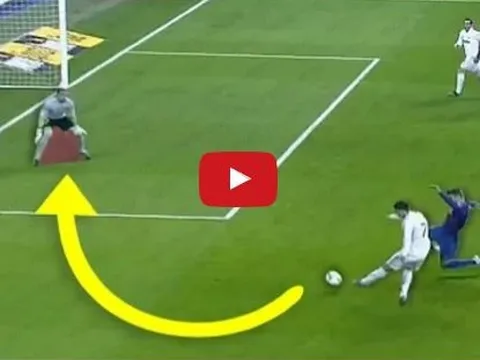 Những lần xỏ háng thủ môn của Cristiano Ronaldo và Lionel Messi