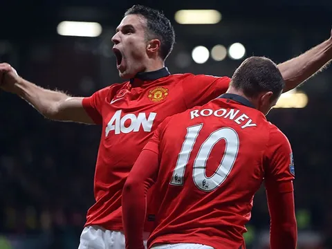 Những pha làm bàn của Van Persie vào lưới Arsenal