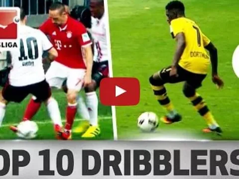 Những pha rê bóng đỉnh nhất Bundesliga từ đầu mùa