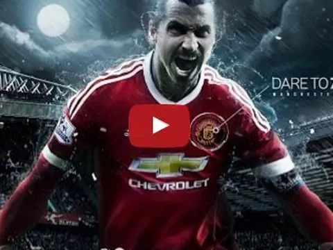 Những pha xử lý cực hay của Zlatan Ibrahimovic trong màu áo M.U