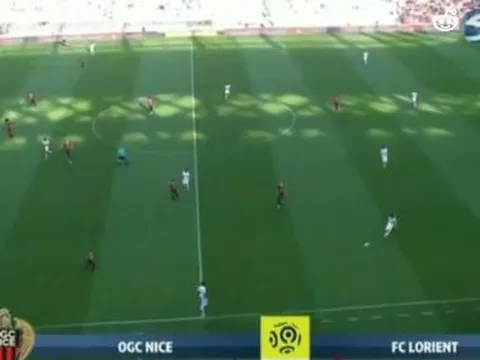 Nice 2 - 1 Lorient (vòng 8 Ligue 1)