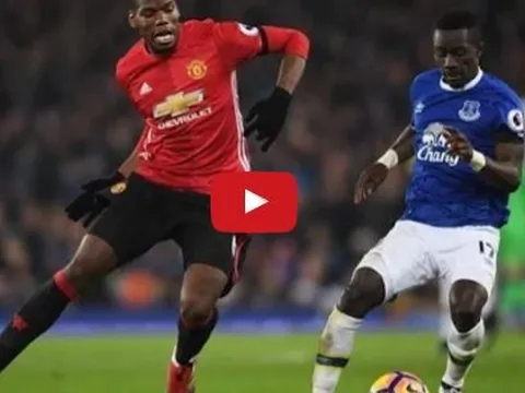 Paul Pogba chơi quá tệ trong trận Everton