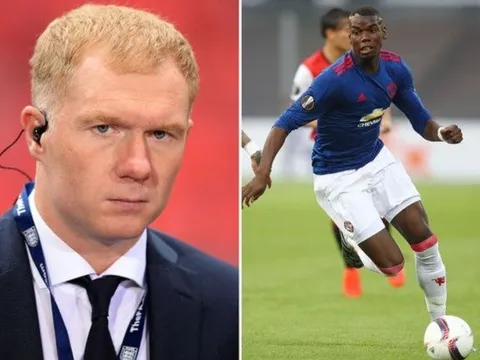 Paul Scholes 'mách nước' Man United cách giúp Pogba tỏa sáng