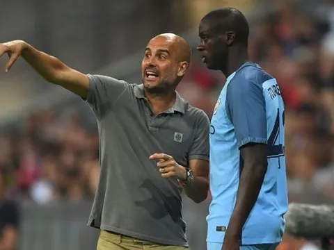 Pep Guardiola rộng lượng tha thứ cho Yaya Toure