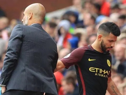 4 phương án cho hàng công không Sergio Aguero của Pep