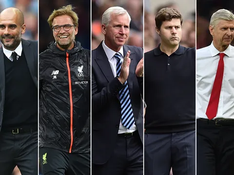 Pep, Klopp và Wenger tranh giải HLV của tháng