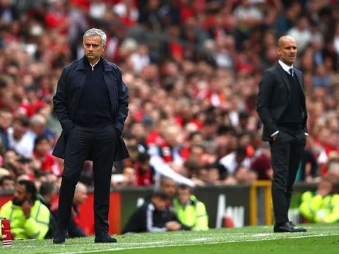 Pep và Mourinho chưa thể thực hiện lời hứa hậu derby