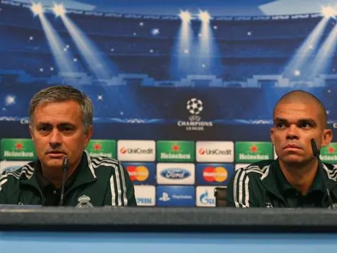 Pepe tiết lộ gây sốc về Jose Mourinho