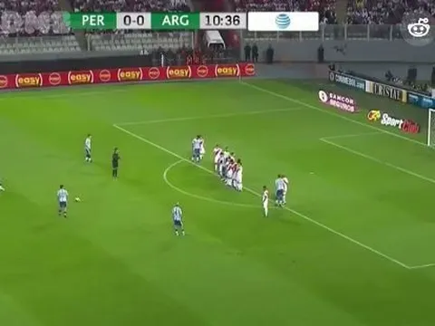 Peru 2-2 Argentina (vòng loại World Cup)