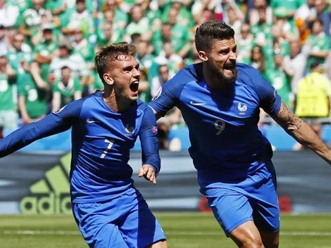 Pha dứt điểm lạnh lùng của Antoine Griezmann vs Ireland