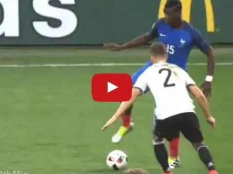 Pha qua người ảo diệu của Paul Pogba vs Đức