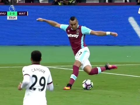 Pha rabona kiến tạo cực "ảo" của Dimitri Payet trước Watford