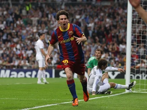 Pha solo ghi bàn đáng nhớ của Messi vào lưới Real