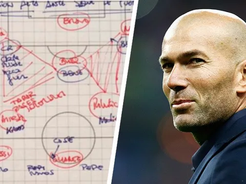 Phân tích kỹ chiến thuật của HLV Zinedine Zidane