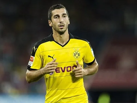 Phong độ ấn tượng của Mkhitaryan trong màu áo Dortmund