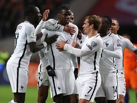 Pogba nã 'rocket', Pháp đánh bại Hà Lan ngay trên sân khách