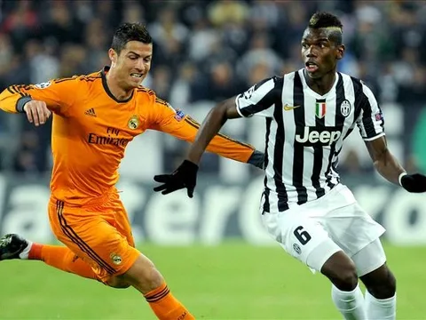 Pogba nhiệt liệt ủng hộ C.Ronaldo giành Quả bóng vàng