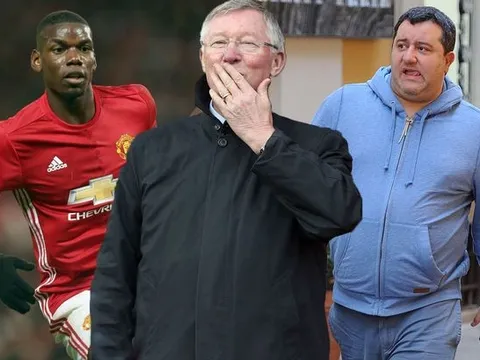 Pogba và đại diện từng bị chửi thậm tệ tại Man Utd
