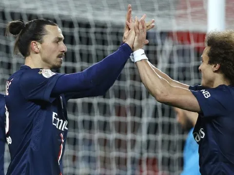 'PSG nhớ Ibrahimovic và David Luiz'