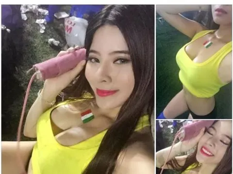 Hot girl Việt Nam khoe ngực khủng chào... World Cup 2016