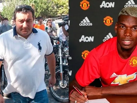 Đại diện của Paul Pogba kiếm được nhiều tiền hơn Ronaldo